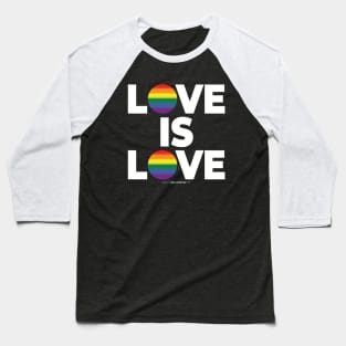 LOVE IS LOVE - human activist - LGBT / LGBTQI (128) Baseball T-Shirt